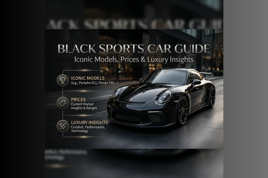 Black Sports Car